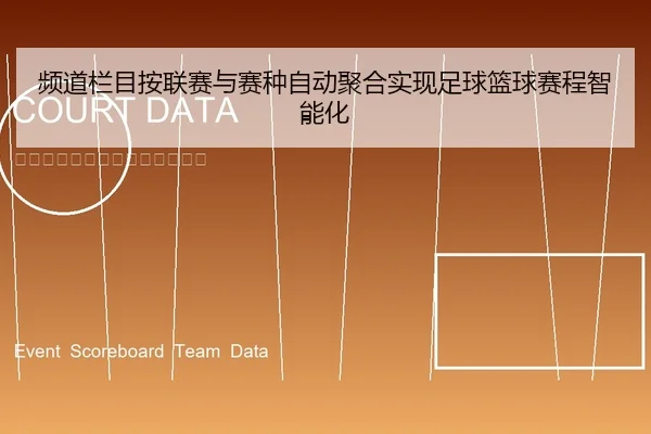 频道栏目按联赛与赛种自动聚合实现足球篮球赛程智能化